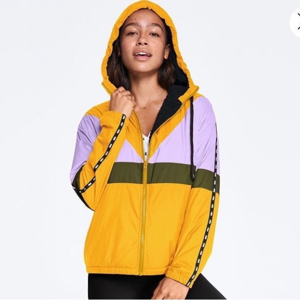 PINK Victoria's Secret Sherpa Anorak Jacket